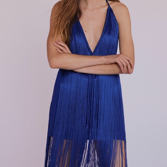 Free People fringe dress NWOT - Picture 2 of 8